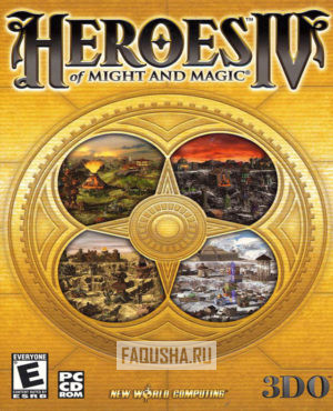 Обложка Heroes of Might and Magic IV