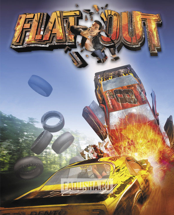 flatout на playstation flatout на playstation