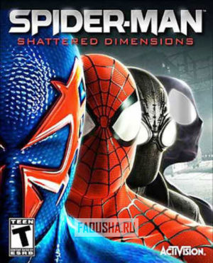 Обложка Spider-Man: Shattered Dimensions