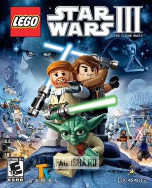 Обложка LEGO Star Wars III: The Clone Wars