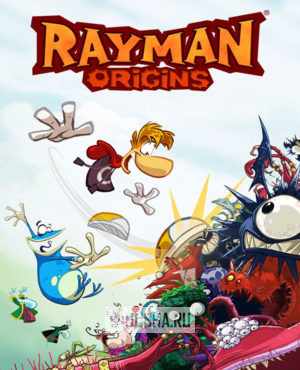 Обложка Rayman Origins