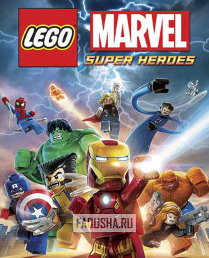 Обложка LEGO Marvel Super Heroes
