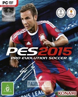 Обложка Pro Evolution Soccer 2015