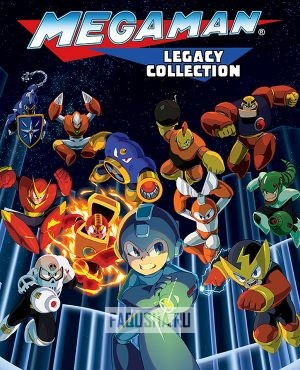 Обложка Mega Man Legacy Collection