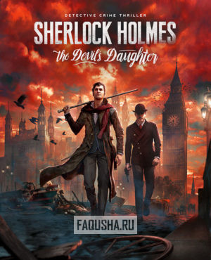 Обложка Sherlock Holmes: The Devil’s Daughter
