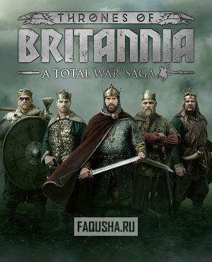 Обложка Total War Saga: Thrones of Britannia