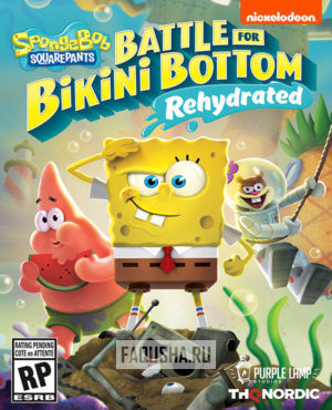 Обложка SpongeBob SquarePants: Battle for Bikini Bottom — Rehydrated