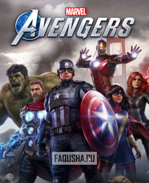 Обложка Marvel’s Avengers