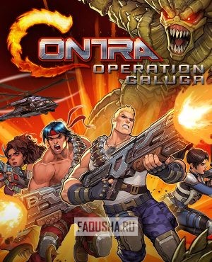 Обложка Contra: Operation Galuga