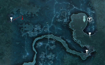 Карта побрякушек в поместье Дэвенпорт в Assassin's Creed 3