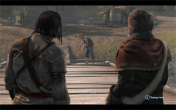 Одноногий в ожидании побрякушек в Assassin's Creed 3