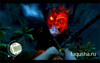 Сражение с чернильным чудовищем в храме Цитры в Far Cry 3