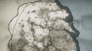 Карта с расположением всех артефактов в Йорвикшире в Assassin's Creed Valhalla