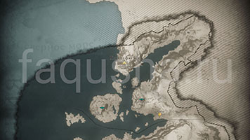Карта с расположением всего состояния в Хордафюльке в Assassin's Creed Valhalla