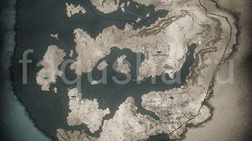 Карта с расположением всех артефактов в Рюгьяфюльке в Assassin's Creed Valhalla