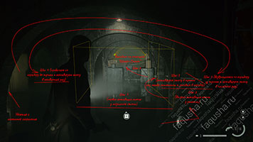 Решение головоломки с лампой на входе на станцию Шрайн-Стрит в Alan Wake 2