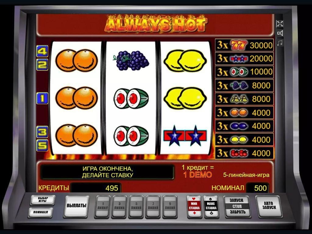Игровые автоматы демо от 5000 рублей играть