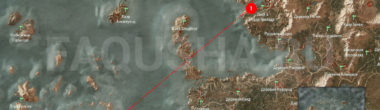 Карта задания 'Подготовка к битве' в 'Ведьмаке 3'