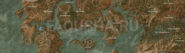 Карта задания "Защитник веры" в "Ведьмаке 3"